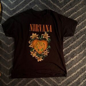 Black Nirvana Graphic T-Shirt